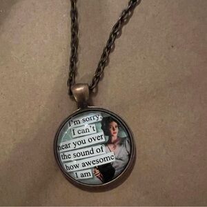 Fun sarcastic necklace! Worn once!